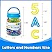 Odoorgames 66 Pcs Translucent Letters and Numbers Light Table Toys Manipulatives and Accessories for Enhanced Learning Fun - Image 4