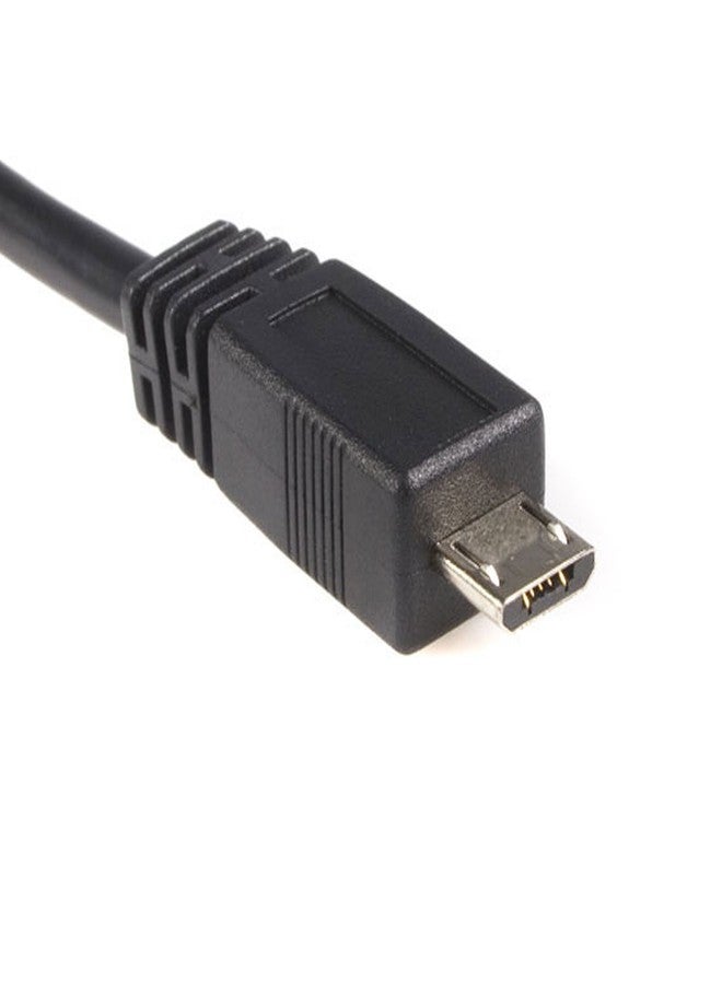 StarTech.com 10 ft. (3 m) USB to Micro USB Cable - USB 2.0 A to Micro B - Black - Micro USB Cable (UUSBHAUB10) - Image 2