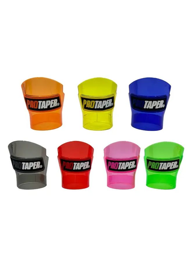 Red Plastic Motorcycle Scooter Front Fork Shock Absorber Cover Heavy Duty Dust Resistant Impact Protection ATV UTV Easy Install Dirt Scooter 1 Set - Image 1