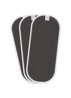BEMBIKA 5 Layer Bamboo Charcoal Inserts Liners Natures Cloth Diaper Liner, Wetfree Reusable Washable Cotton Diaper Nappy Inserts For Baby Cloth Diapers (Set Of 3)  - Image 1
