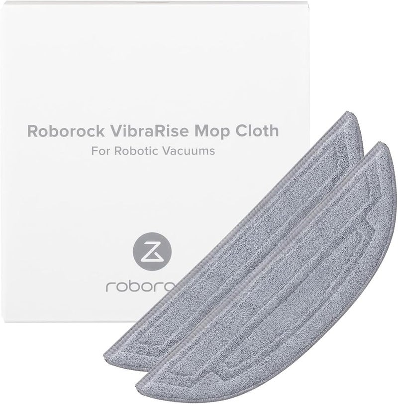 روبو روك مناديل مكنسة Roborock VibraRise المصنوعة من الألياف الدقيقة، عبوة تحتوي على قطعتين، مناسبة للمكنسات الروبوتية Q10VF وQ10VF+ - Image 1
