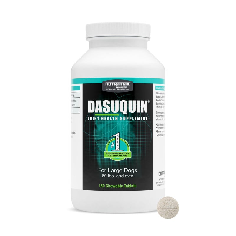 Nutramax Laboratories Dasaquin Dog Joint Supplement Chew Tablet (150 Count) Dog Size: Large (60+ lbs) - Image 1