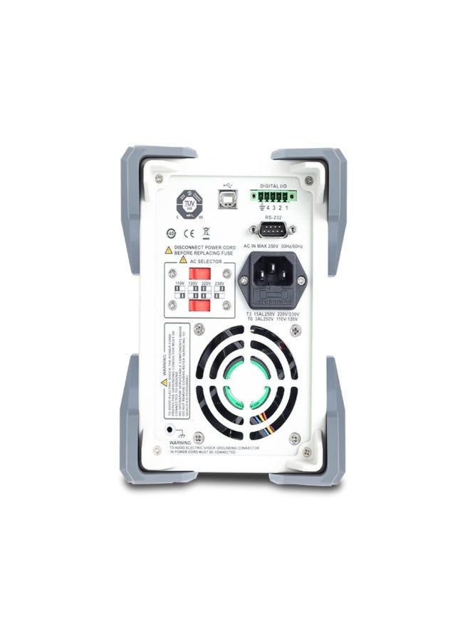 يوني تي UNI-T UDP1306C مزود طاقة مختبر التيار المستمر الخطي القابل للبرمجة مع قناة واحدة؛ 192W; 0-32 فولت؛ 0-6A; دقة 10mV/1mA، دقة التعديل: الجهد: < (0.01٪ + 3mV)، التيار: ≤(0.1٪ + 3mA) - Image 2