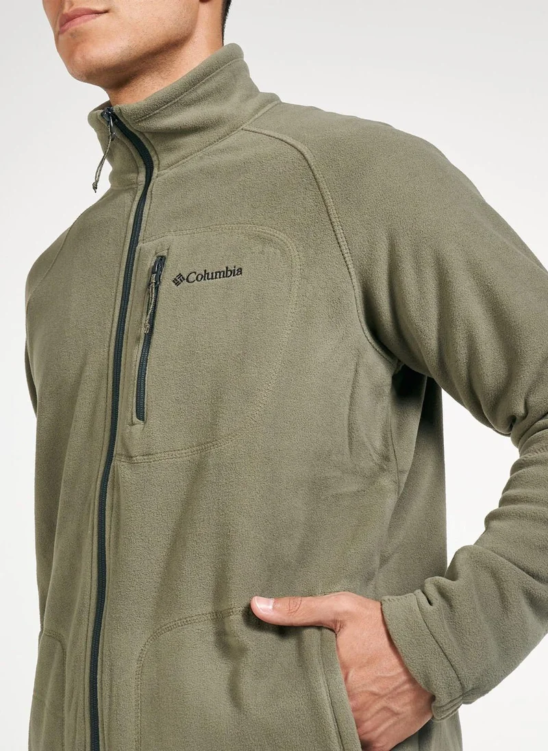 Columbia Green Men's Fast Trek™ II Full Zip Fleece Jacket for Men | Best Price UAE