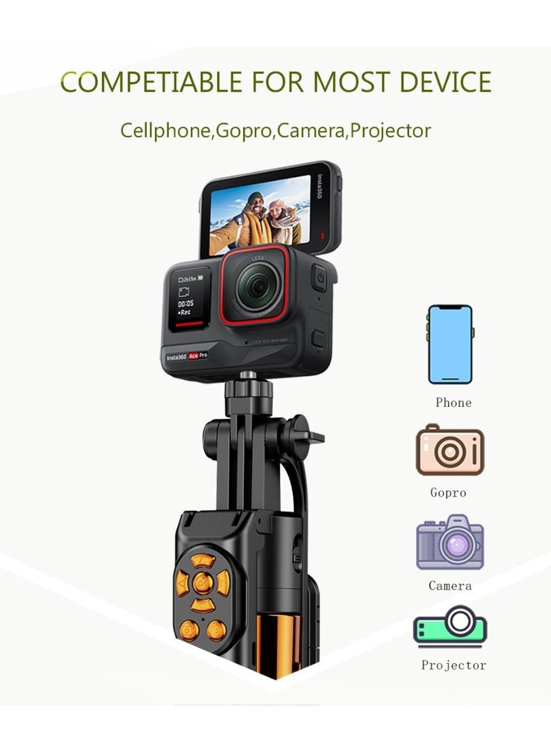 NeePho Selfie Stick Tripod  with Wireless Remote, Cellphone Selfie Stick Tripod with LED Fill Light, for iPhone 15/14/14 pro/13/13 Pro/12/11/11 Pro/XS Max/XS/XR/X/8/7 and Android Smartphone - Image 5