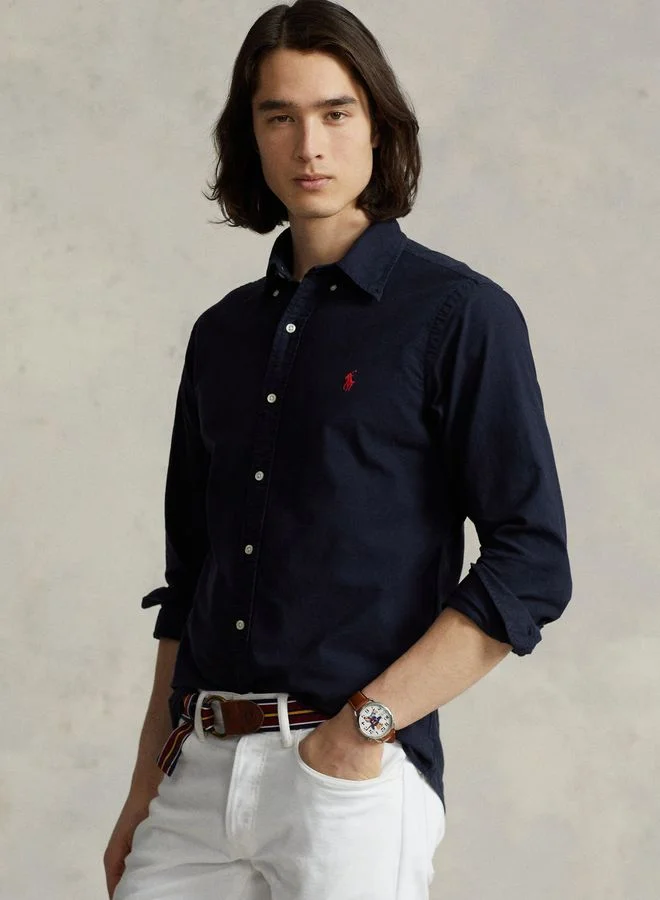 POLO RALPH LAUREN Custom Fit Garment-Dyed Oxford Shirt