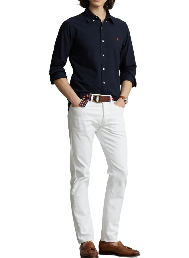 POLO RALPH LAUREN Custom Fit Garment-Dyed Oxford Shirt