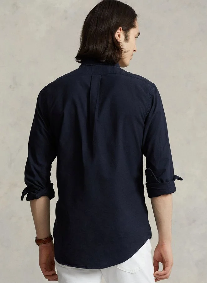POLO RALPH LAUREN Custom Fit Garment-Dyed Oxford Shirt