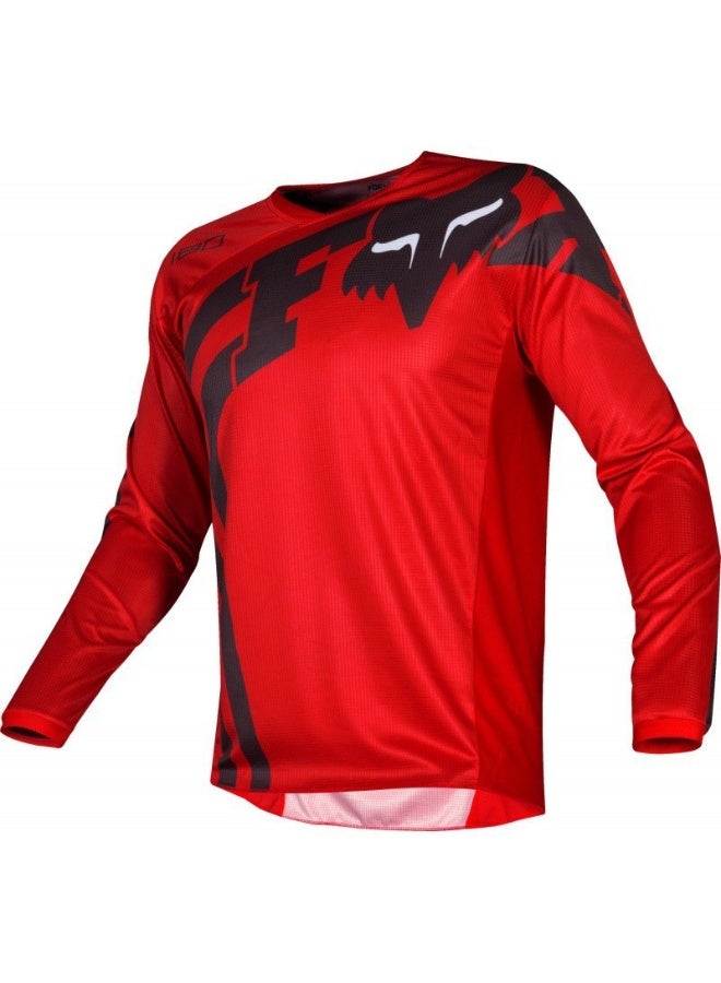Fox Men's Outdoor Cycling Suit Off-road Road Mountain Bike Cycling Tops - Image 1