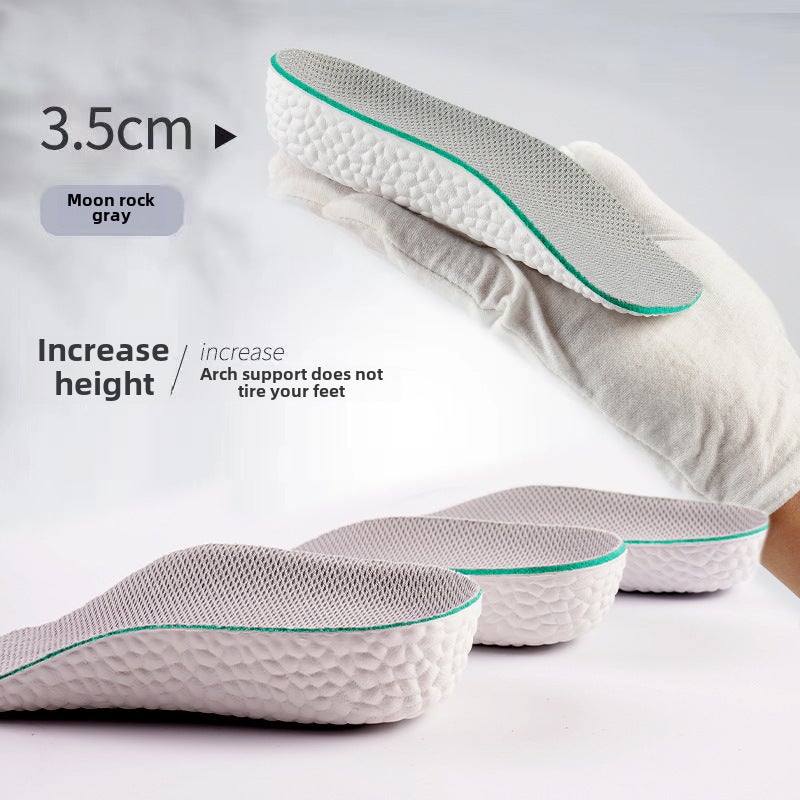 general EVA Half Insoles for Height Increase Breathable Shock Absorbing Shoe Inserts - Image 3