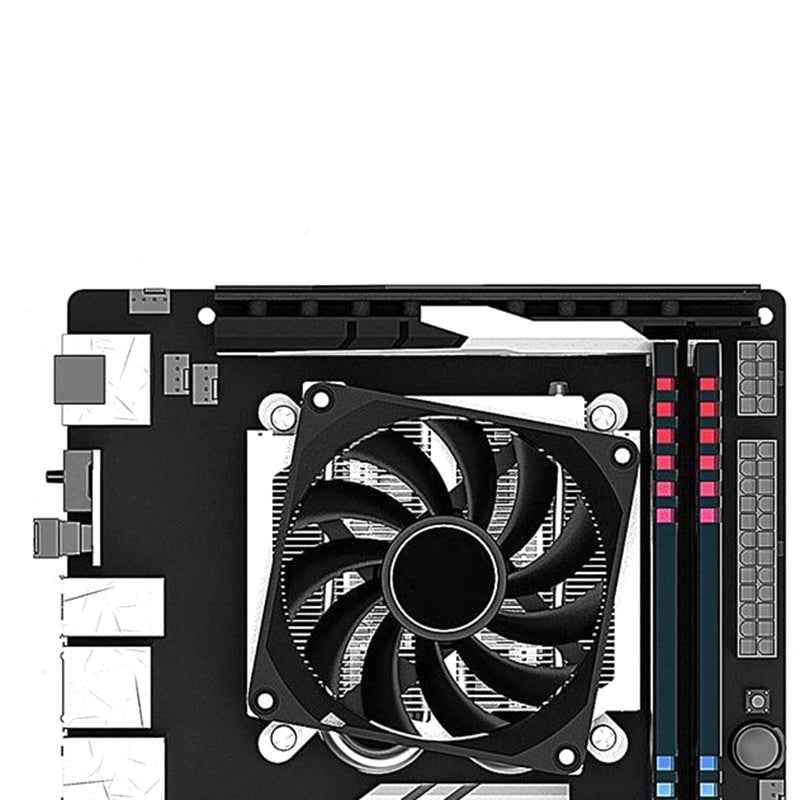 Ultra Thin 8CM PWM CPU Cooler Fan High Performance Cooling Hydraulic Bearing - Image 5