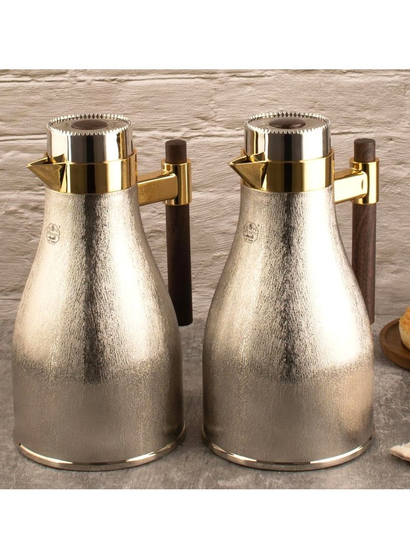 Alsaif AGWAN thermos set from Al Saif for tea and coffee, with an elegant design - Image 1