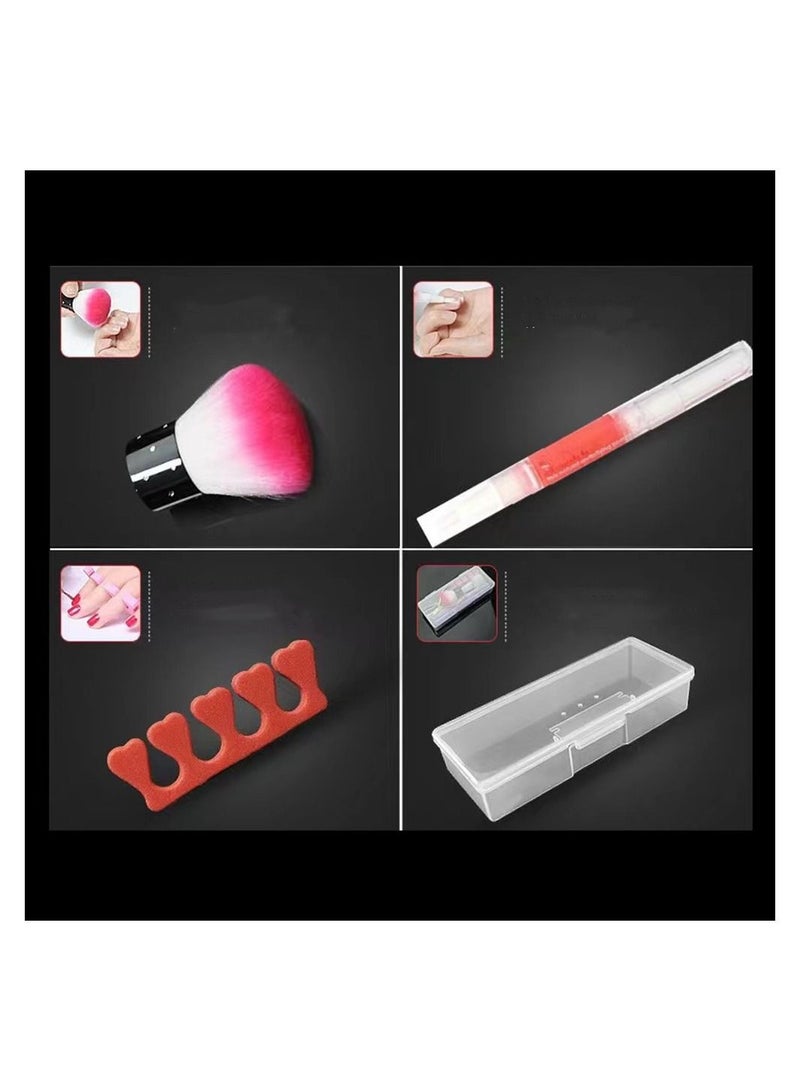 BP 11-Piece Professional Nail Tool Set With Storage Box Multicolour - Image 3