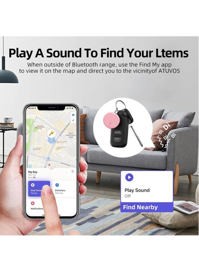 Mini GPS Tracker Device Anti-Lost for Keys, Bag, Bluetooth Finder locator - Image 4