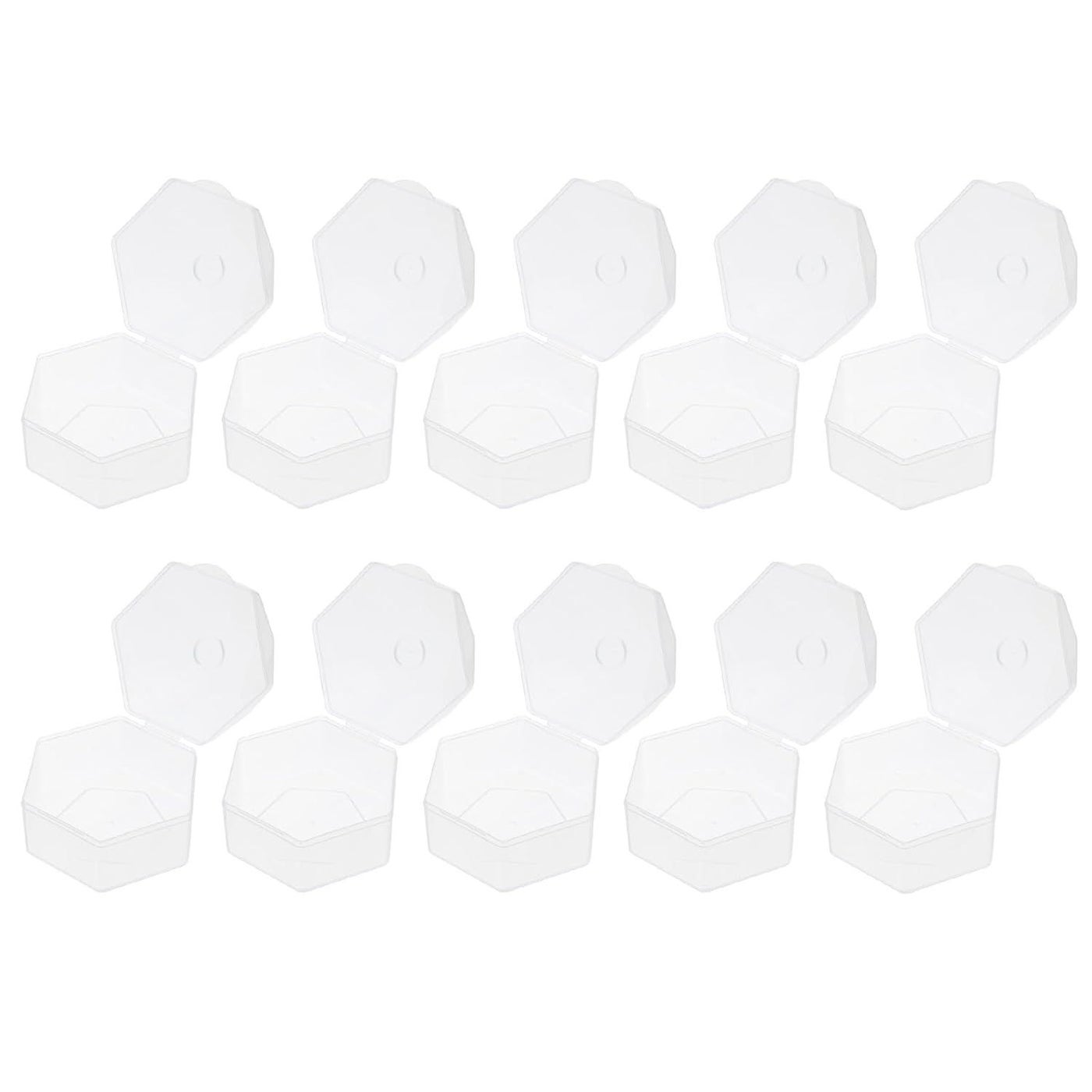 10pcs PP Storage Boxes For Travel Pacifier Holder Dustproof Organizer Daily Use