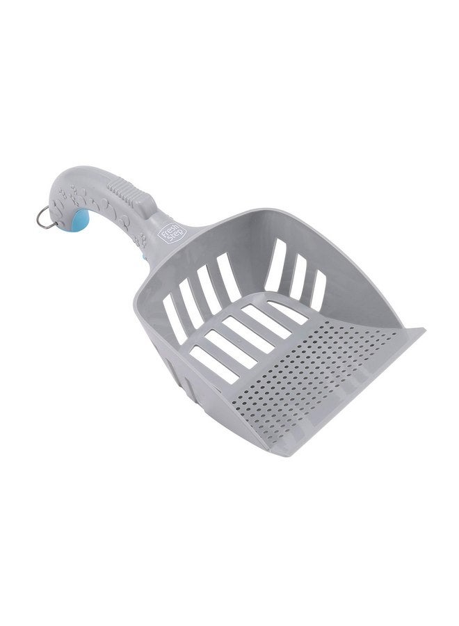 Fresh Step All In One Litter Scoop - Fast and Easy to Use Cat Litter Scooper - Deep Shovel Ergonomic Handle Grip Kitty Litter Scooper to Scoop Away Cat Litter - Image 3