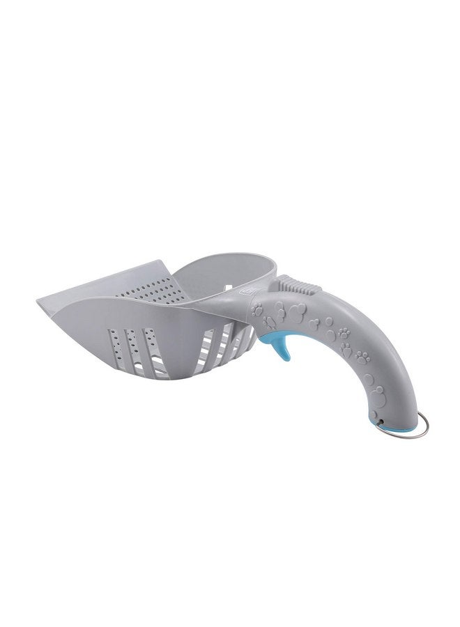 Fresh Step All In One Litter Scoop - Fast and Easy to Use Cat Litter Scooper - Deep Shovel Ergonomic Handle Grip Kitty Litter Scooper to Scoop Away Cat Litter - Image 4