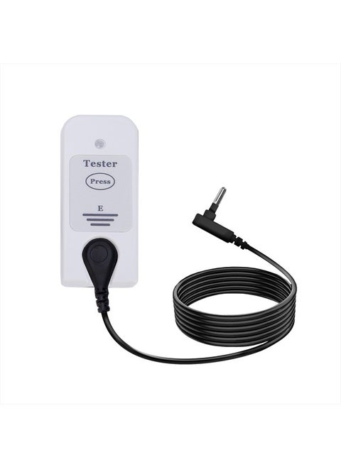 Hooga Grounding Tester, Continuity Tester for Grounding Mats, Sheets, Pads, Blankets, Pillow Cases. Universal 15 Foot Grounding Cord. Use to Test Effectiveness of Earth Connected Products.