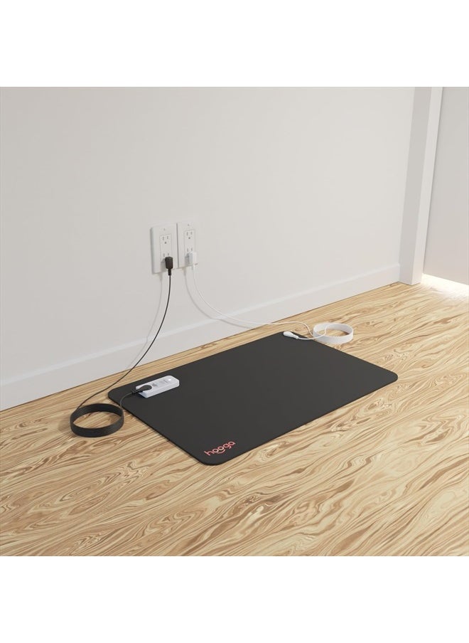 hooga - Hooga Grounding Tester, Continuity Tester for Grounding Mats, Sheets, Pads, Blankets, Pillow Cases. Universal 15 Foot Grounding Cord. Use to Test Effectiveness of Earth Connected Products. - Image 1