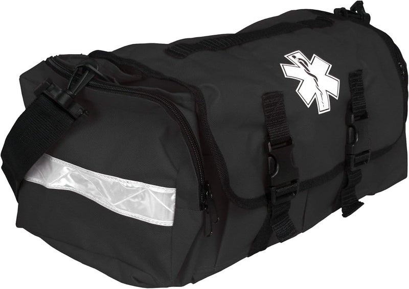 Dixie Ems Dixigear First Responder On Call Trauma Bag W/Reflectors - Black - Image 1