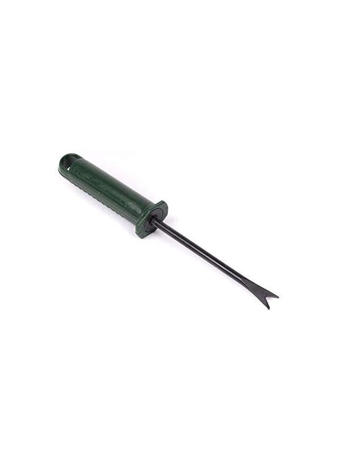 INFLUX 4Pcs 25cm Garden Tool Set Shovel Cultivator Trowel Leaf Trimmer Rake Miniature Fairy Garden Planting Transplanters Hand Tool Kit, green  - Image 3