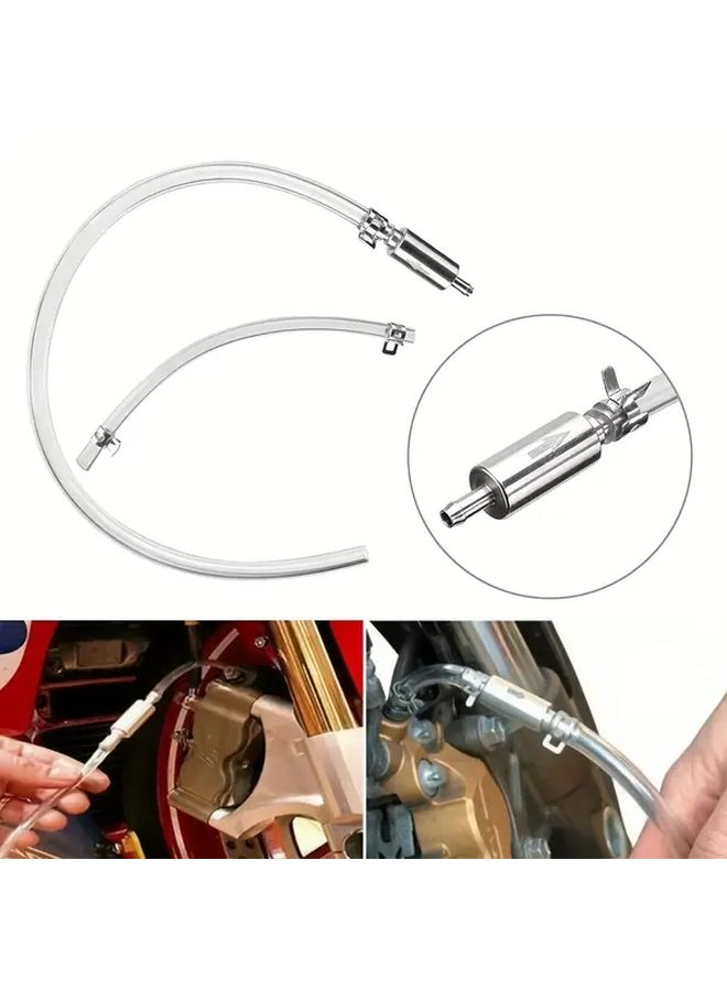 Motorcycle Brake Bleeding And Oil Change Tool Kit Model OCV001 With Pump Hose Valve - Image 1