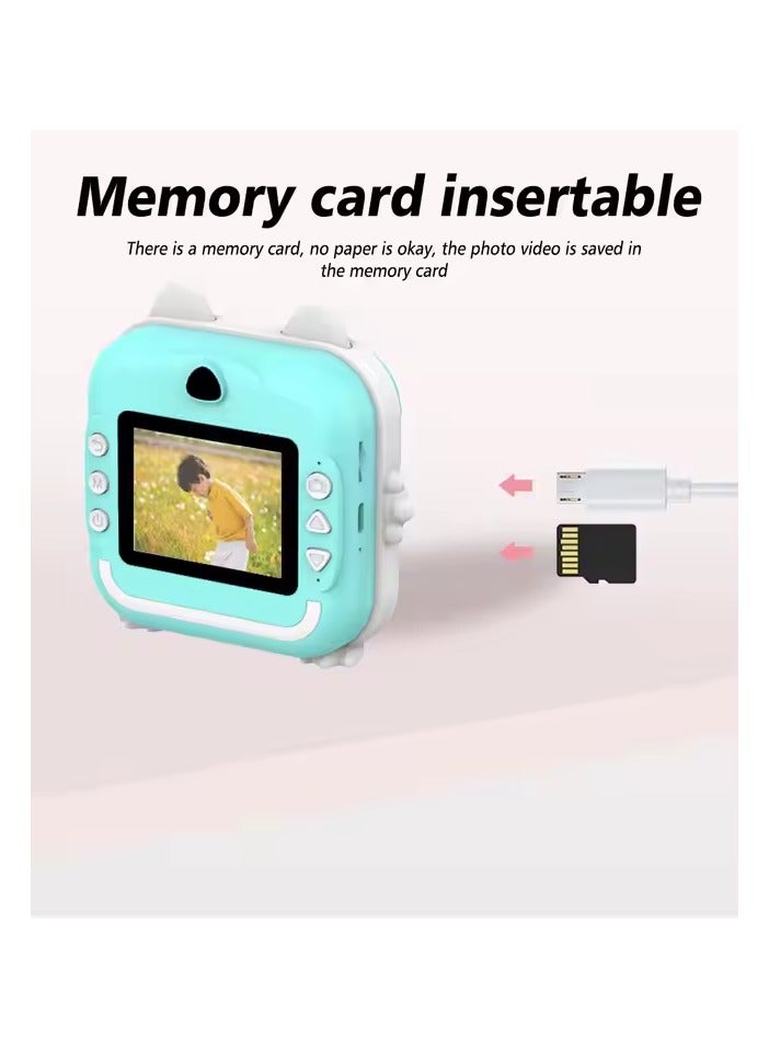 Mini Instant Print Kids Camera Zero Ink Photo Cameras Assorted Colors - Image 5