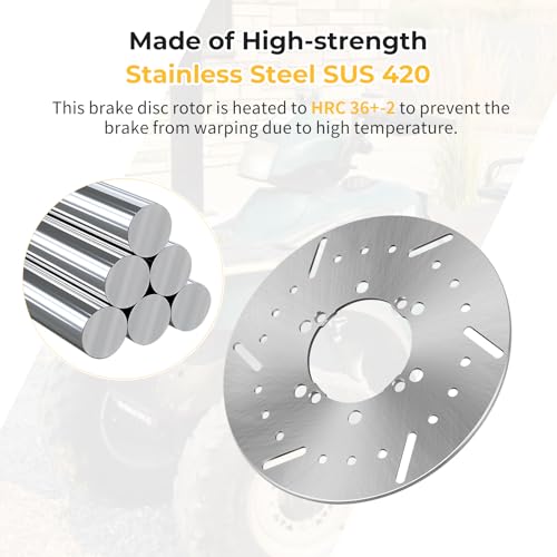 M MATI Front Brake Disc Rotor for Polaris Sportsman 335 500 Magnum 500 Ranger 500 Worker 500 Xpedition 425 Xplorer 400 Diesel 455 5242935 - Image 3