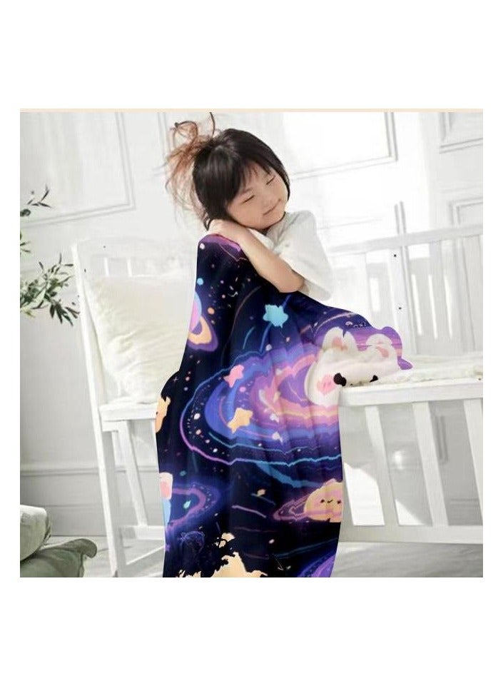 general Flannel thin blanket (warm and comfortable, suitable for sleep, gaming, dust removal and sandproof) 150cm*200cm - 102 - Image 4