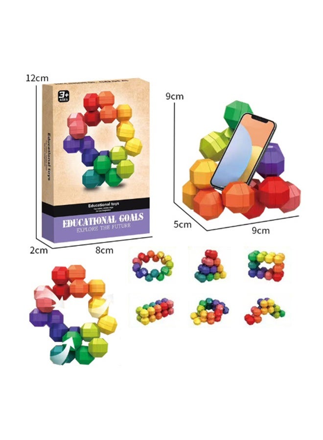 ألعاب حسية للأطفال المصابين بالتوحد، كرة تهدئة للتململ في الصف، ألعاب تململ قوس قزح لفرط الحركة وتشتت الانتباه، حشو سلة عيد الفصح - Image 2