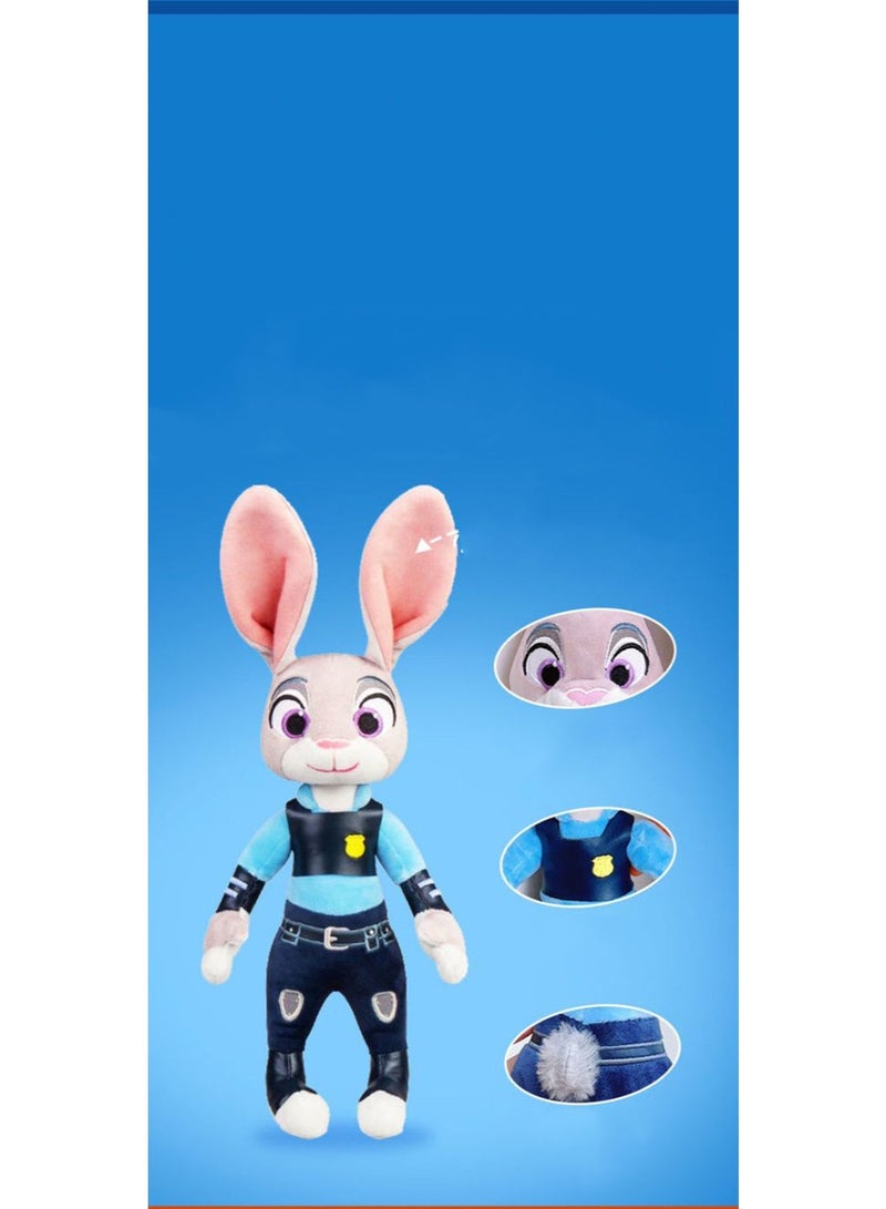 هالامودو Zootopia: 31cm Standing Judy - A Handsome and Adorable Soft Plush Toy Doll, Ideal Birthday Gift, All - round Decor for Bedroom, Living Room, Desk, and Office Stress - reliever - Image 4