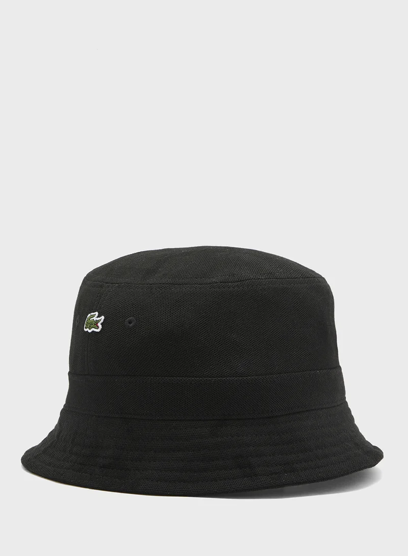 LACOSTE Monogram Bucket Hat