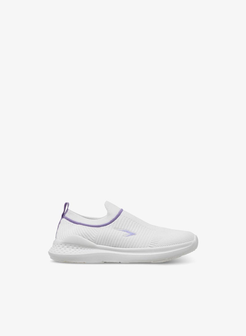 Dash Textured Slip-On Sports Shoes with Pull Tab - Image 1