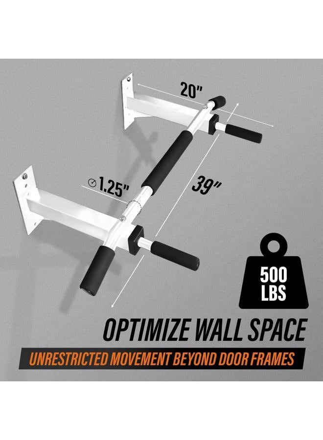 Yes4All Wall Mounted Pull Up Bar for Crossfit Training – Chin Up Bar/Pull Up Bar Wall Mount Large - Image 2