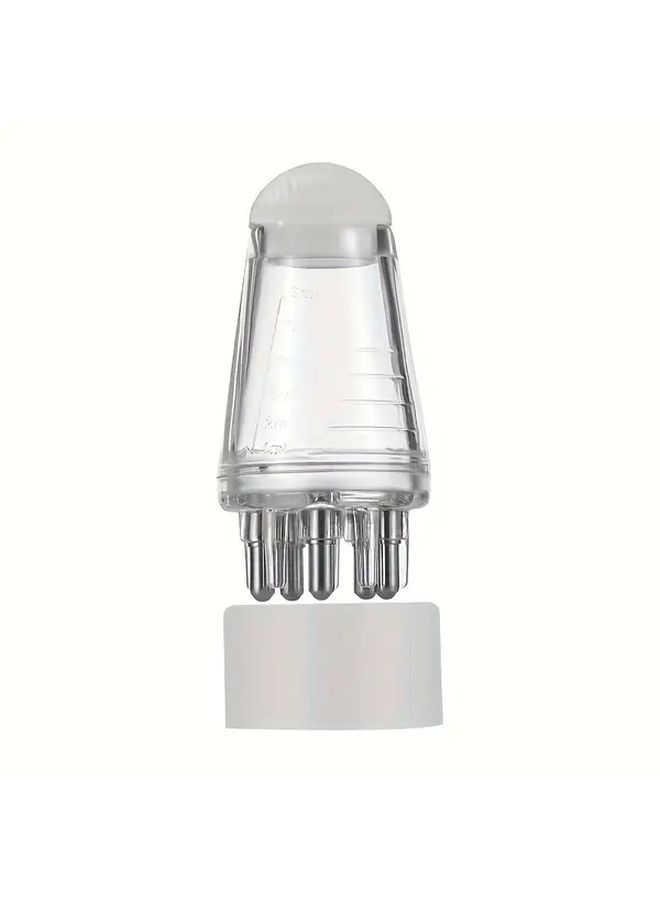White Scalp Massage Roller for Hair Growth and Relaxation - Image 5