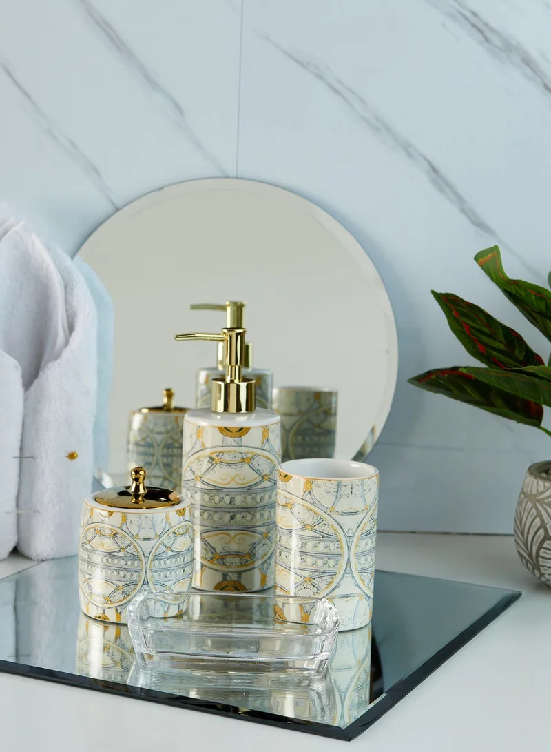 Dwell Studio Clear Glass Soap Dish