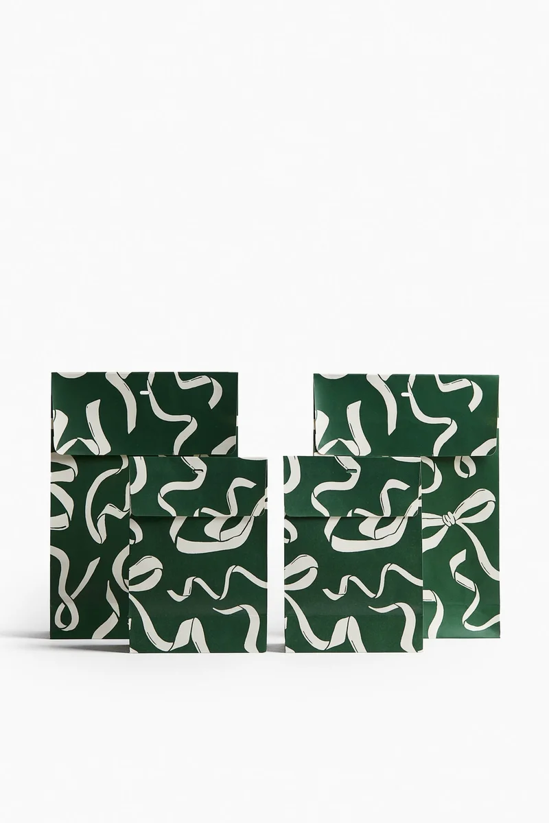 اتش اند ام مجموعة حقائب هدايا من 4 قطع