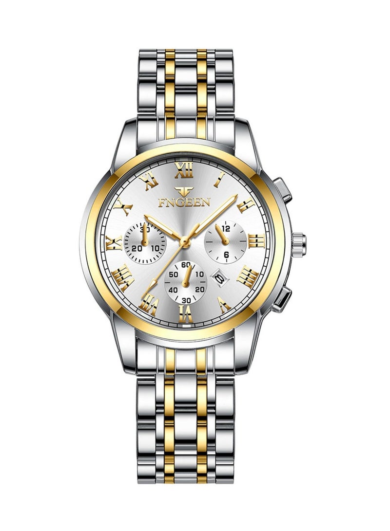 فنجين الساعات النسائية أعلى العلامة التجارية الفاخرة للماء تاريخ ساعة السيدات حزام الصلب عارضة الكوارتز ووتش الرياضة ووتش اليد المرأة - Image 5