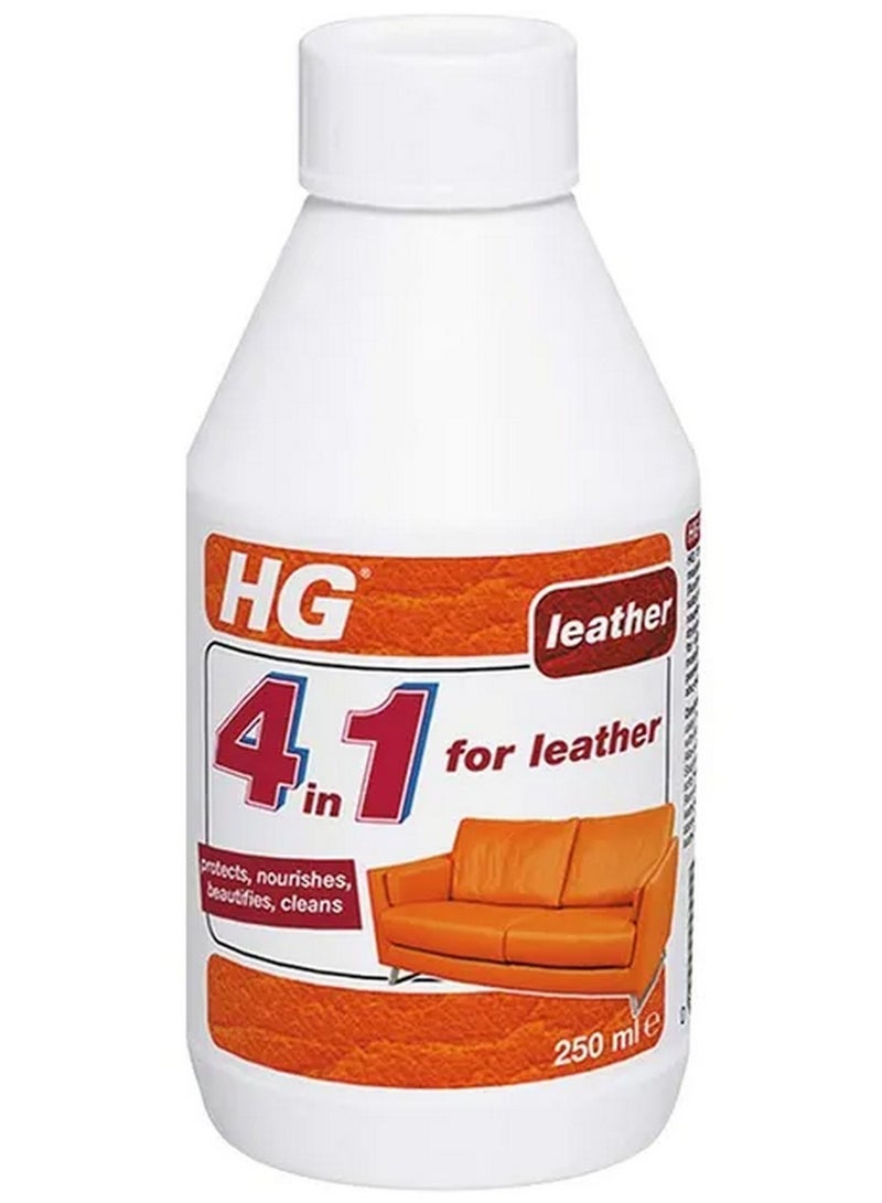 HG 4 In 1 Deep Cleaner For Leather 250 ML - Image 1