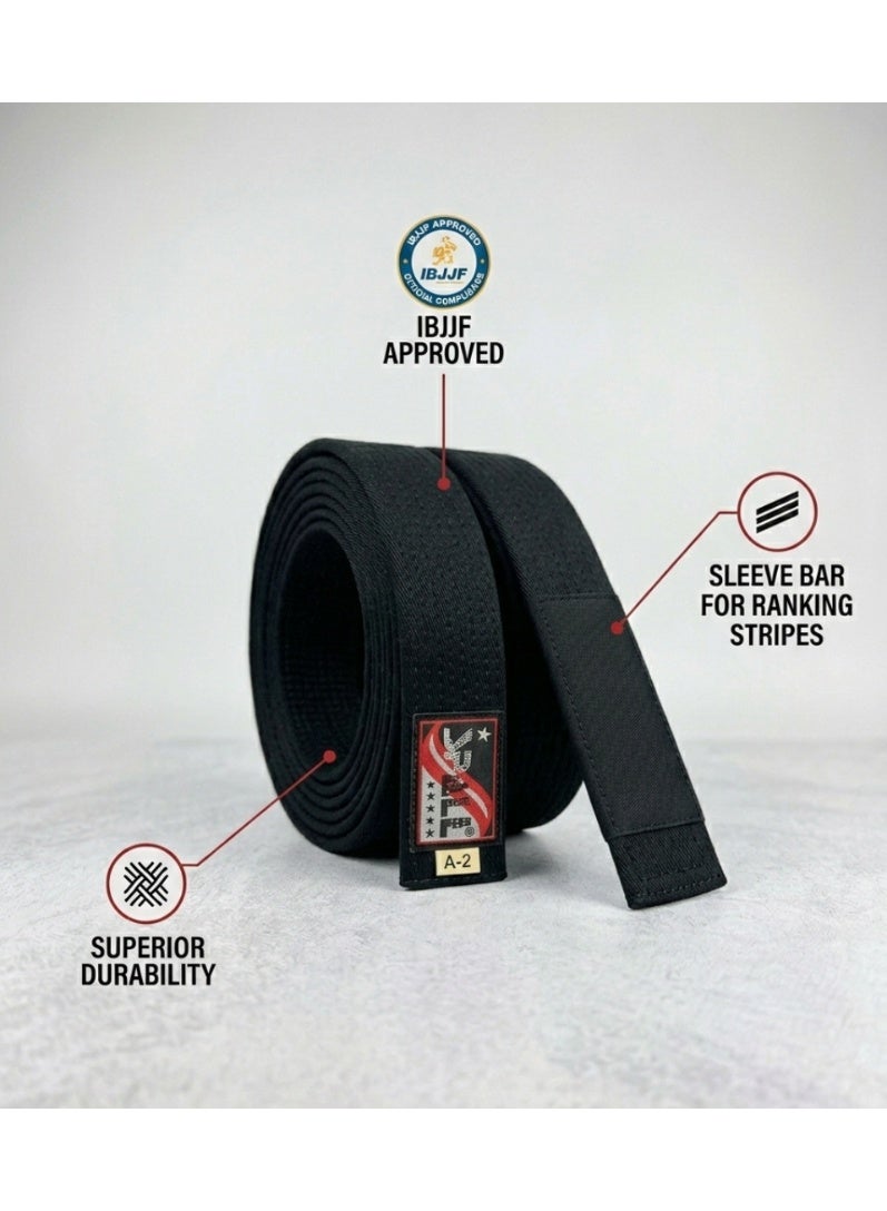 SPALL Jiu Jitsu Belt Premium BJJ Belt for Men Women Kids Brazilian Jiu Jitsu Training Competition Martial Arts Uniform Belt - Image 3