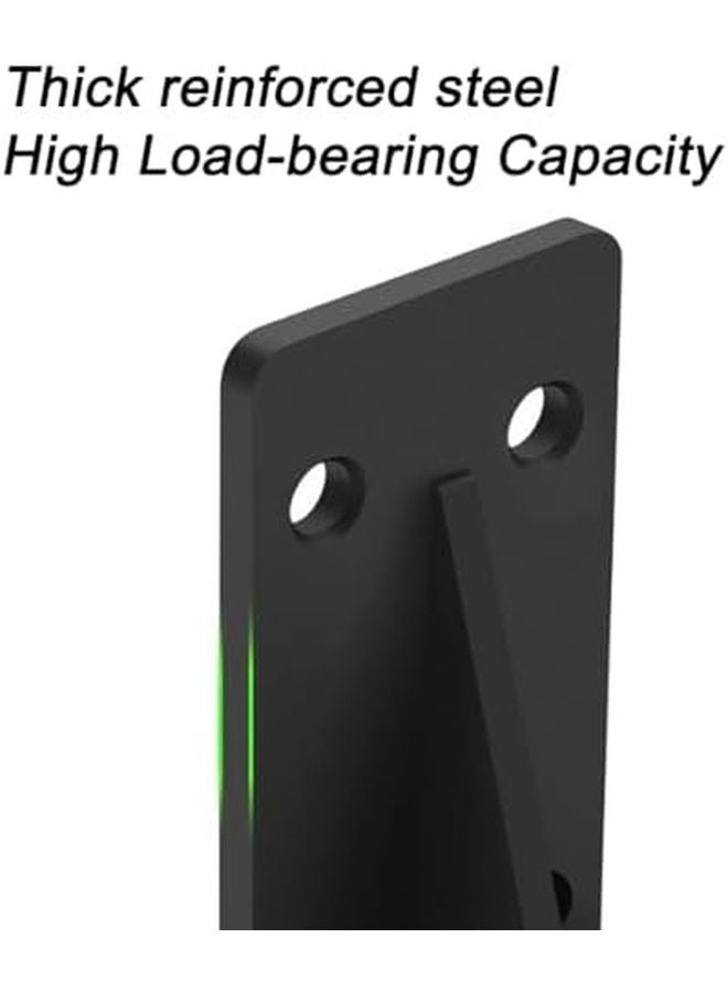 Heavy Duty L Shaped Shelf Brackets 4PCS 39cm 16in Steel Wall Mount Support - Image 5