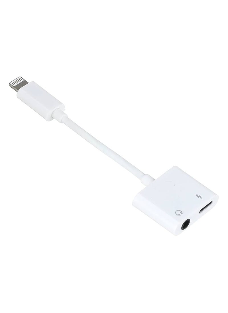 REMAX - Remax Rl-La07 Jane Series Audio Adapter (3.5+Apple) - White - Image 1