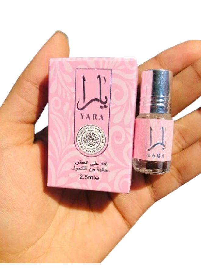 لطافة عطر رول أون بدون كحول – تركيبة مركزة تدوم طويلًا – 2.5 مل للاستخدام اليومي برائحة فاخرة وثابتة  - Image 1