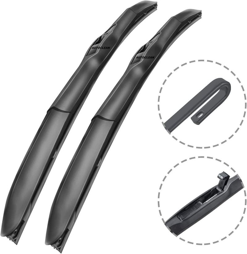 AutoClean Front Wiper Blade For Glanza, Size - 21+18 - Image 2