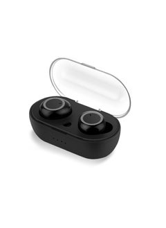 TWS In-Ear BTH-i30 Wireless Bluetooth Stereo Earbuds With Charging Case Black/Grey
