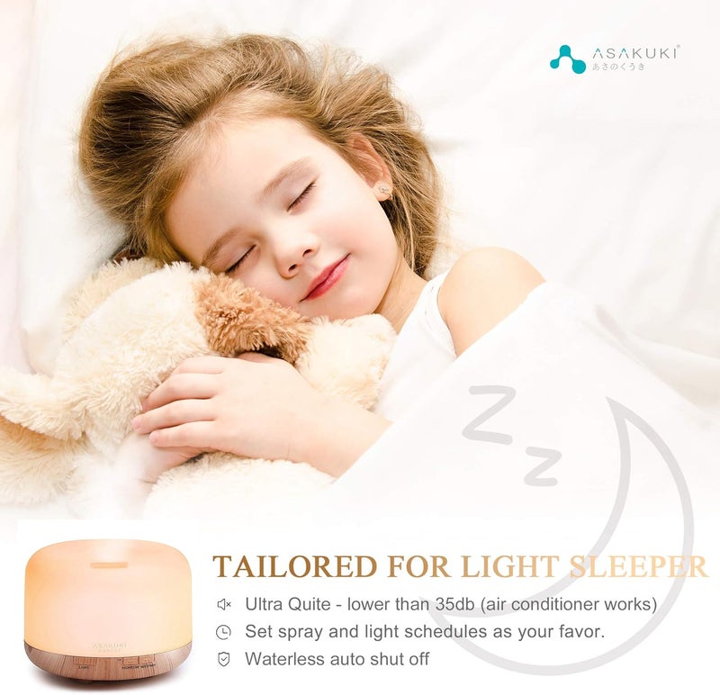 ASAKUKI Smart Wi-Fi Essential Oil Diffuser- App Control for Alexa,2019 - Image 5