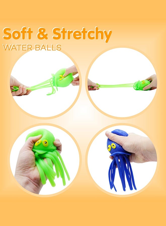 Organizer Novelty Octopus Water Balls - Pack of 5 - Pool Toys for Kids Sensory Absorbent Water Splash Balls Bomb, Toddler Bath Toy, Swimming Pool Floating Swim Toys Outdoor Activity & Game - Image 4