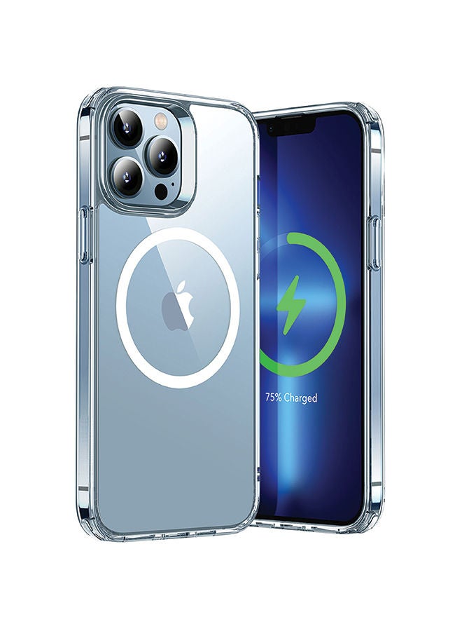 ماكس آند ماكس جراب ماج سيف شفاف لهاتف iPhone 14 Pro - حماية فائقة، غطاء فائق النحافة مقاوم للصدمات مع خاصية امتصاص الصدمات - Image 1