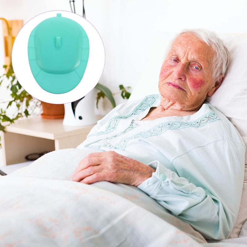 comfrt Bedpans with Lid Firm Thick Bed Pan for Bedridden Patient Healthcare Elderly Female Male - Image 3