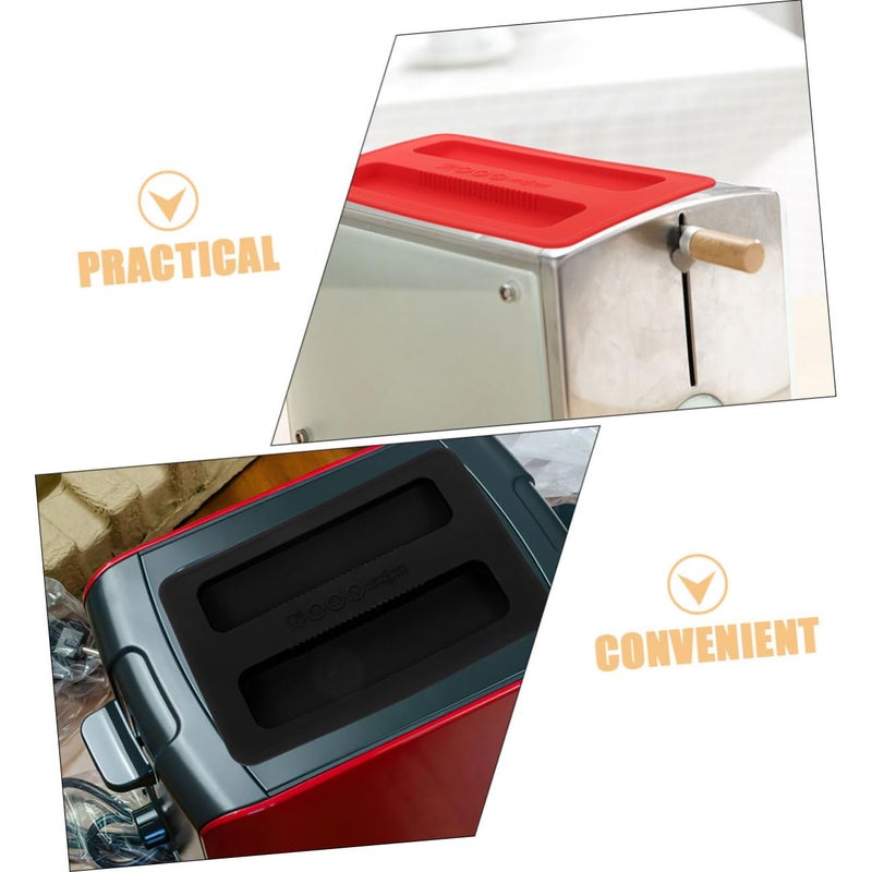 Silicone Toaster Covers Dustproof Lid for 2 Slice Bread Maker Sandwich Machine - Image 3